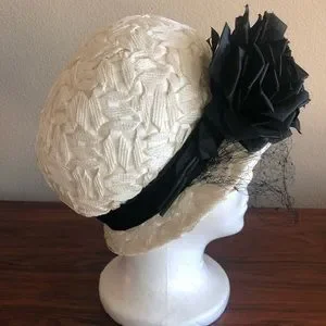 Cheri Gael Originals Vintage Hat Vintage Ladies Hat Cheri Gael Originals Denver Red Velvet  main image 3